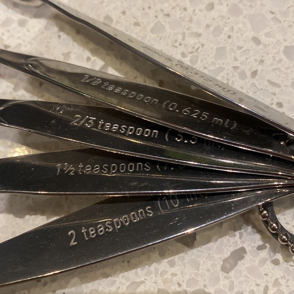 Cuisipro Stainless Steel Odd-Size Measuring Spoon Set - Picture 2 of 4